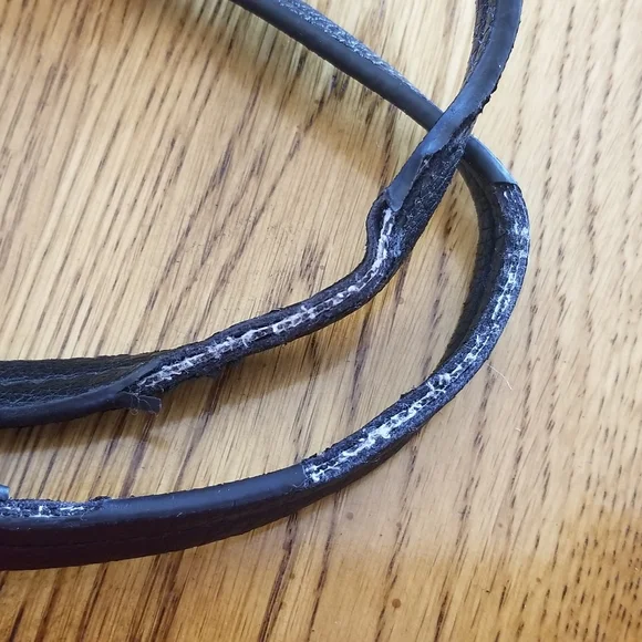 Anne Klein black 3 ajustable long strap & double handled purse - Picture 9 of 10